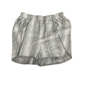 Richard Chai Linen Pleated Shorts